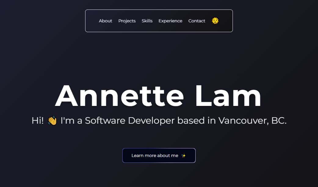 Portfolio Website